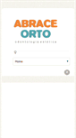 Mobile Screenshot of abraceorto.com.br